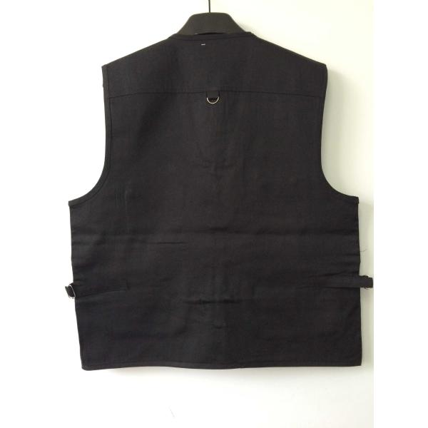 vest, waistcoat, polyester fabric, weeding vest, weeding waistcoat, S-3XL, black color