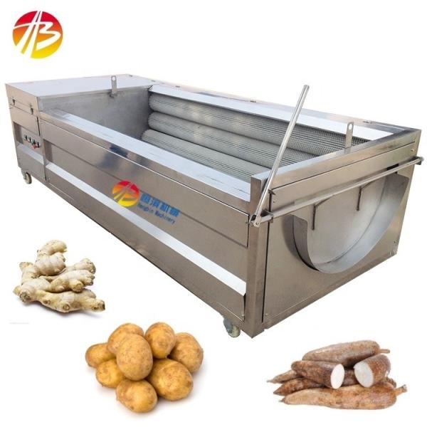 Buy Easy Operate Peeling and Washing Equipment for Taro Potato Ginger Carrot Yam Cassava at wholesale prices