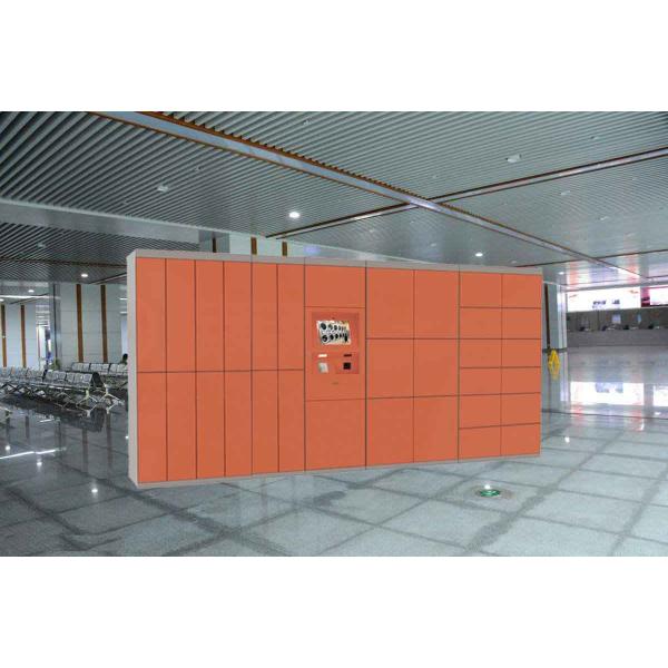 Safe Electronic Laundry Locker / Smart Software Control Rental Dry Cleaning