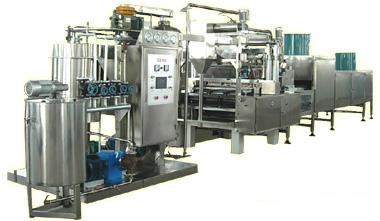 Buy Automatic Hard Candy Forming Machine / Jelly Bean Candy Machine at wholesale prices