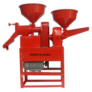 Customized 2 In 1 Combined Rice Mill Machine 160kg/H Feed Grinding