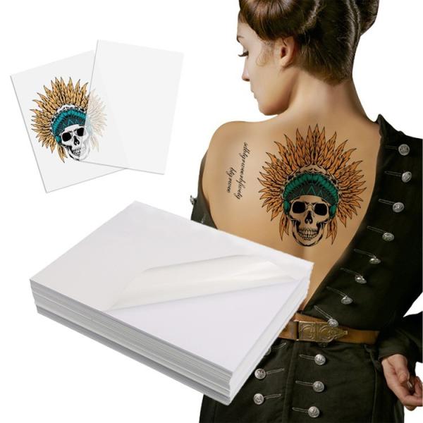 175/185gsm Gram Direct Waterproof Printable Temporary Tattoo Sticker Paper For