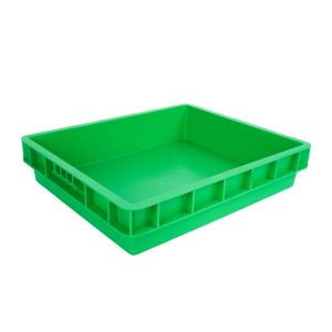 Customized Volume Stackable Vented Plastic Crates for Bread Storage in Solid Box