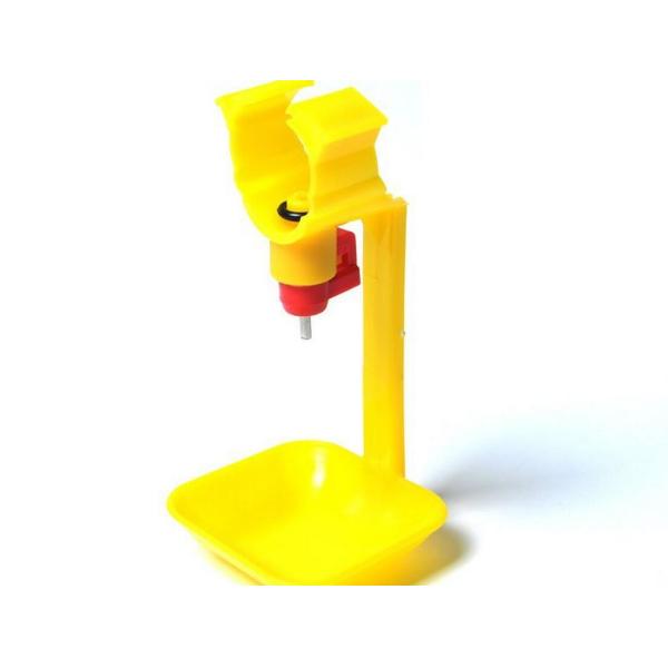 3/4'' Automatic plastic chicken nipple drinker with drip cup for poultry/ quail
