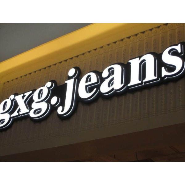 Outdoor Store Waterproof Metal Letters Acrylic Sign Custom Led Channel Letter Sign