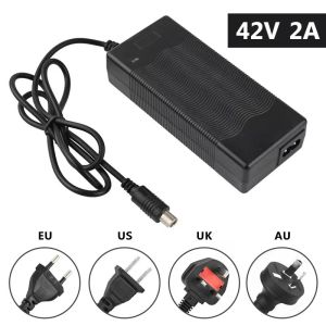 Hot Selling 42V 2A Electric Scooter Battery Charger US / EU / UK/ AU Plug