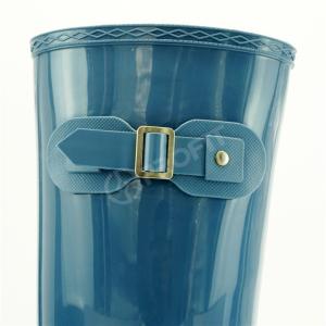 Waterproof Knee High Rubber Boots , Non Slip Wellington Rain Boots