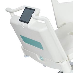 Medical Furniture ICU Patient Adjustable Electric Nursing Bed With Casters