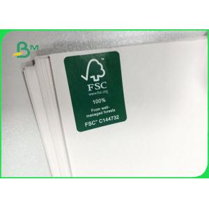 Width 760mm Opacity Good Ink Absorption 45 / 48.8gsm Newsprint Paper In Ream