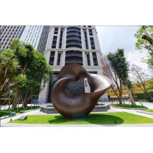 Abstract Metal Copper Sculpture Outdoor For Modern Public Decoration