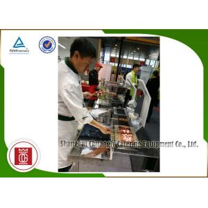 Smokeless Commercial Barbecue Grills Electric Stand By Rectangle Stand-by