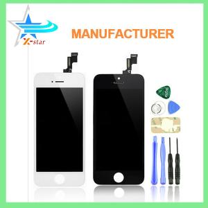 Quality For iPhone 5s Black LCD Display with Touch Digitizer Screen Glass Assembly for sale