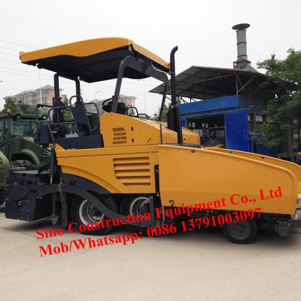 Buy Wheel Type 12.6t 4.5m Asphalt Concrete Road Paver Machine at wholesale prices