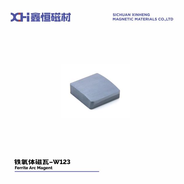 High Coercivity Permanent Magnet Ferrite Sintered At High Temperaturefor