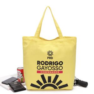 Geometric Yellow 8 OZ 40x11x34.5cm Cotton Recycle Bag