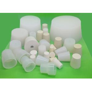Eco Friendly Rubber Bung Stopper / Silicone Rubber Plug For Test Tube Using