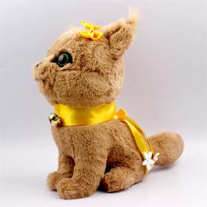 Customized Cute Cat Stuffed Plush Toy 25cm For Baby