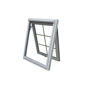 Top Hung Design Water Tightness Level 6 Swing Open Aluminium Windows with
