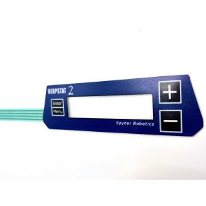 Customizable Matte Coating PC Standard Membrane Switch With Transparent LCD