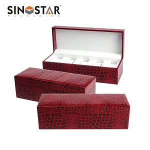 China Plastic Timepiece Organizer Box Perfect for Business and Personal Organization on sale