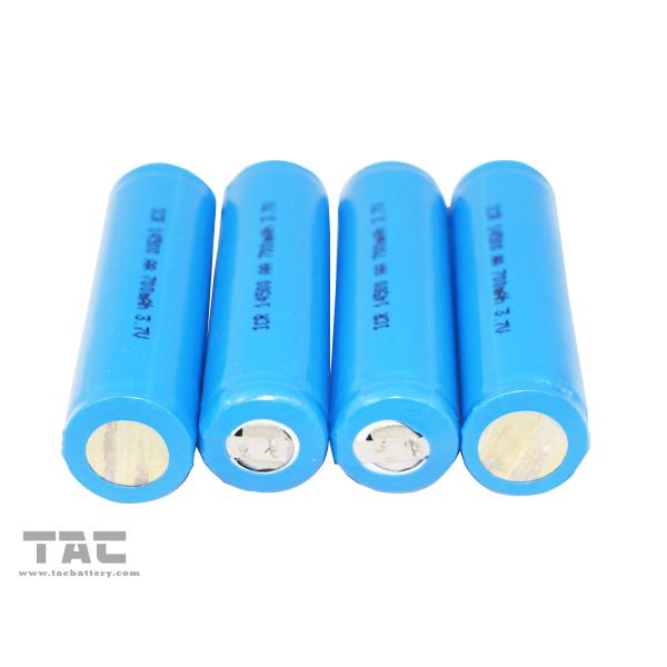 3.7V LIR14500Lithium ion Cylindrical Battery Of 600mAh With PCB