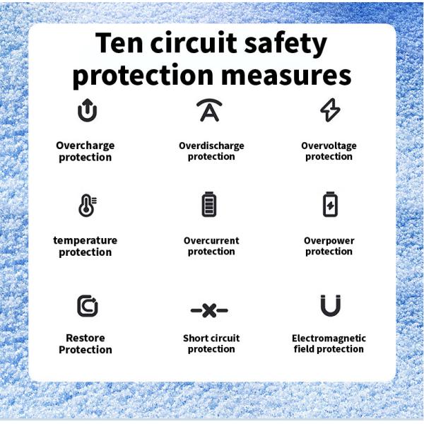 2500mAh Power Bank Portable Wireless Watch Charger With Digital Display