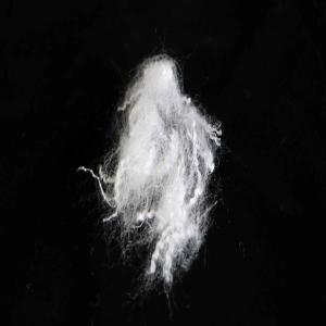 Virgin Polyester Staple Fibers White Eco-Friendly PSF Customizable Crimp
