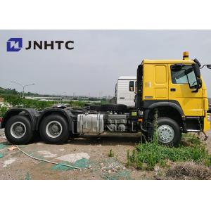 371HP Sinotruk HOWO 6X4 Tipper Truck Yellow 25 Tons