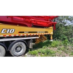 44000kgs Red 62m Concrete Boom Pump Truck Mounted Pump for 2021 Batching Plant