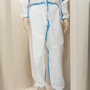 Microporous Breathable Disposable Protective Clothing 50-65gsm