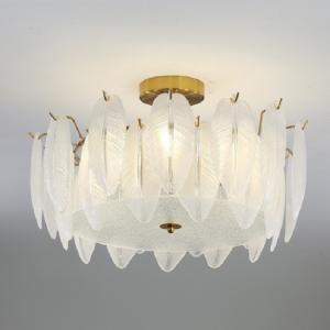 China Nordic Art customized hotel luxury living room crystal pendant light on sale