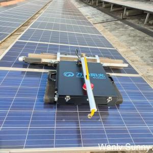 Automated Solar Panel Cleaning Machine with Cold Water Cleaning Process and OEM