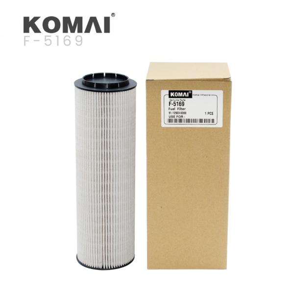 KOMAI Diesel Fuel Filter 51.12503-0069 for MAN Engine D28V10-900 D28V12-1100