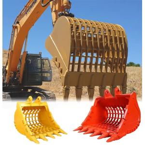 High-Quality Q355B Material Skeleton Bucket for 1-50T Excavators with 3 Months