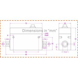 0.1NM DC motor torque measurement 0.2NM rotating torque measurement 0.5NM