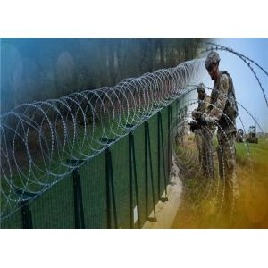 450mm Bto22 Galvanized Military Concertina Wire