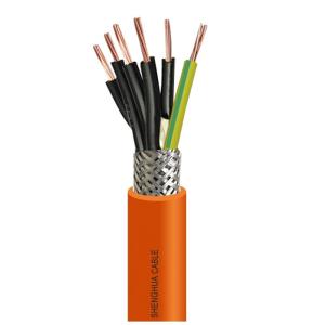 Al - Foil Screen Tinned Copper Wire Brain Screen PVC Sheathed Cable With Multi