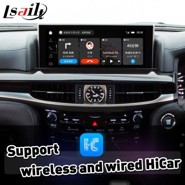 Wireless CP AA Android Auto Carplay Interface for Lexus LX 450d 570 570s VDJ200 J200 2016-2021