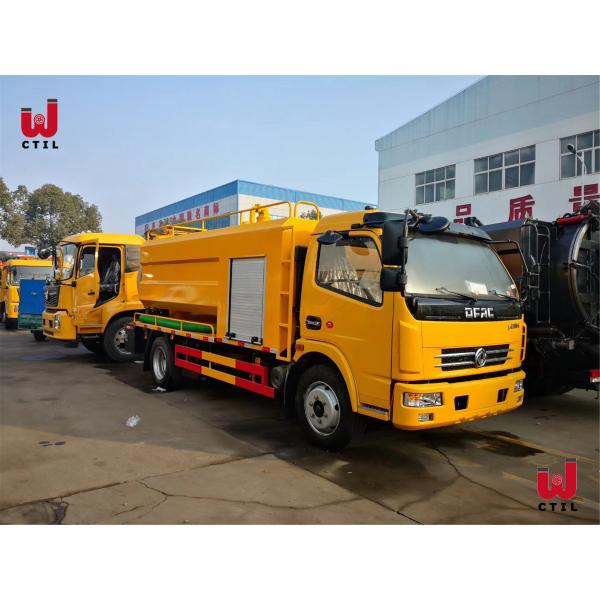 Buy Multifunctional Cleaning 11t Sewer Suction Truck Sewage 4x2 at wholesale prices