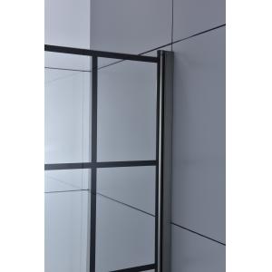 Aluminium Frame 1800x800mm Pivot Shower Screen Sliding Open