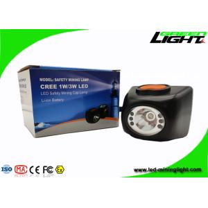 Underground Safety Miners Cap Lamps Cordless , PC Hard Hat Led Lights GL4.5