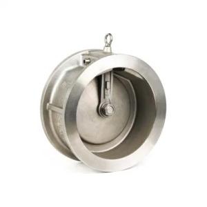 Water Media DN 50 Wafer Lift Single Plate Swing Check Valve Stainless Steel