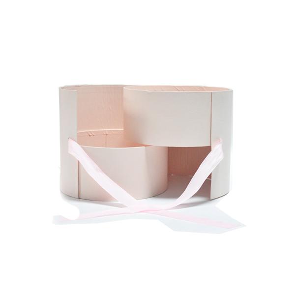 Recycled Cardboard Porcelain Luxury Gift Box Packaging With Clear Window And Lid