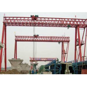 China 180T Electric Girder Launcher Crane , Steel Segmental Launching Gantry Crane on sale