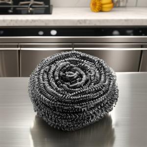 Household Cleaning Sponge Stainless Steel Scourer /SS410