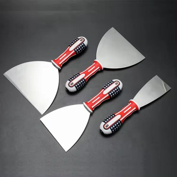 Professional custom Multifunctional paint scraper putty knifes carbon steel