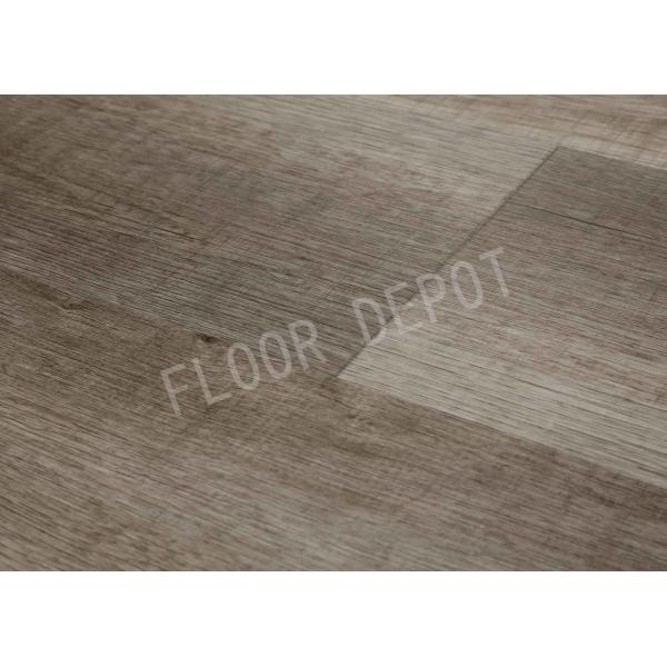 Anti Water PVC LVT Tile Effect Flooring , Fitting Luxury Vinyl Flooring Wood