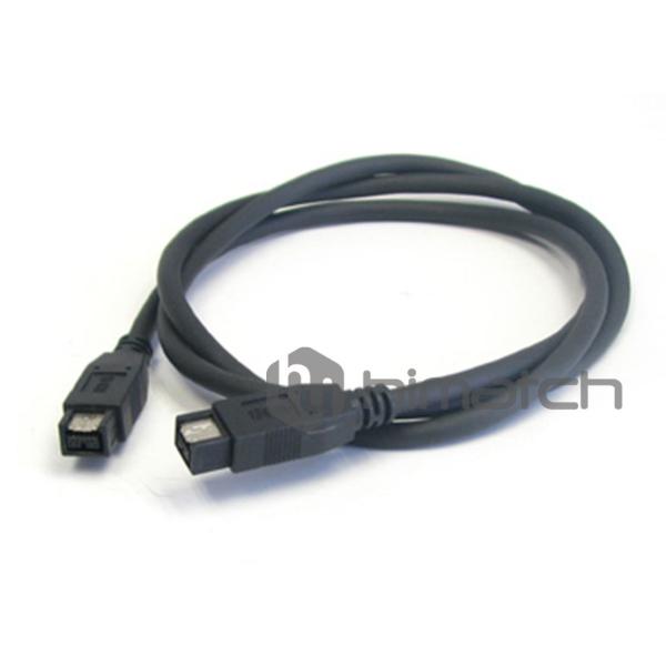 800 Mbps Firewire 800 IEEE 1394b 9pin Male to Male Cable Assembly without Screws