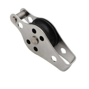 Widely Used Stainless Steel Rigging Block SS316 Swivel Eye Type Double Sheave