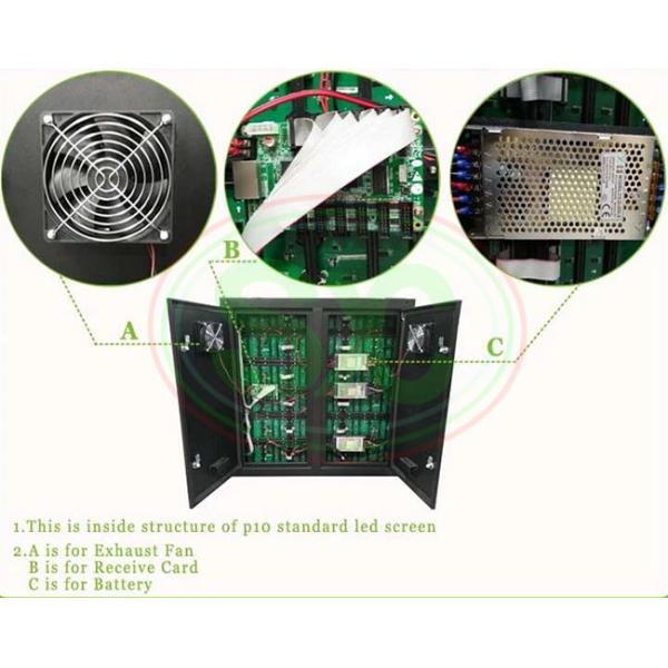 Electronic Led Digital Billboards P6 Dual Side Ladvertising Display IP68 Waterproof